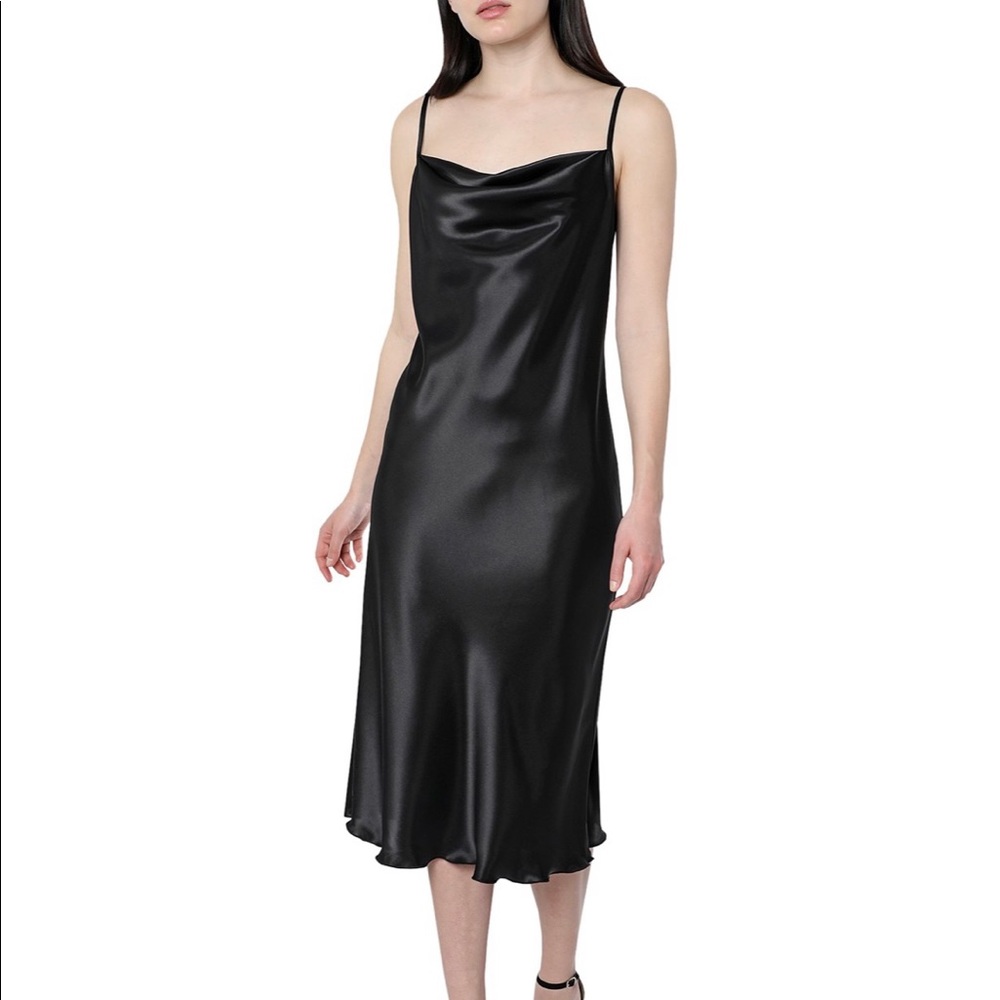 Brand New BEBE Black Slip Dress!